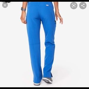 XS Royal Blue Fig Scrub pants